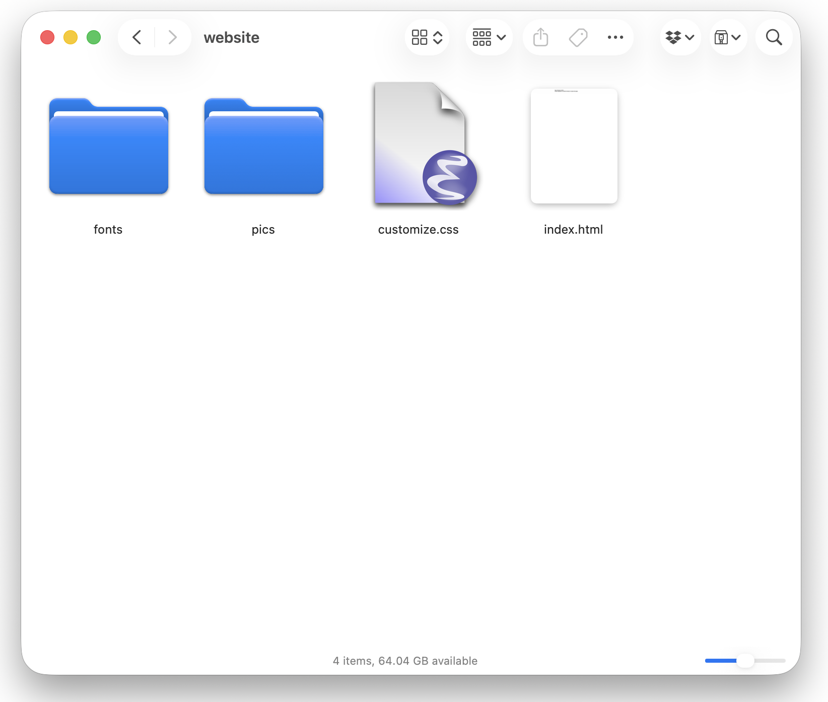 LFB's folder structure